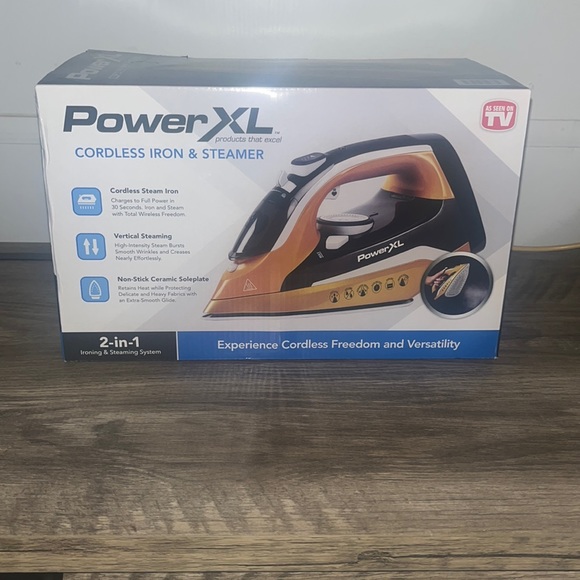 Power XL Other Power Xl Cordless Iron And Steamer As Seen On Tv New